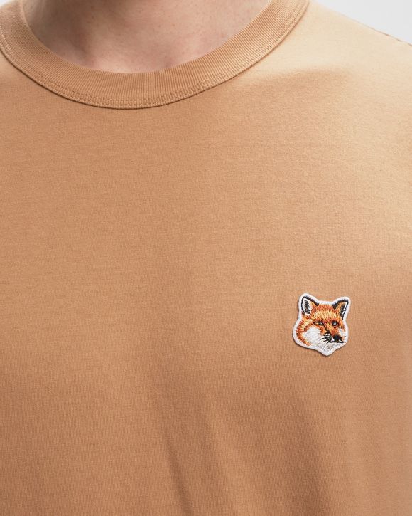 Maison Kitsune FOX HEAD PATCH CLASSIC TEE-SHIRT Brown | BSTN