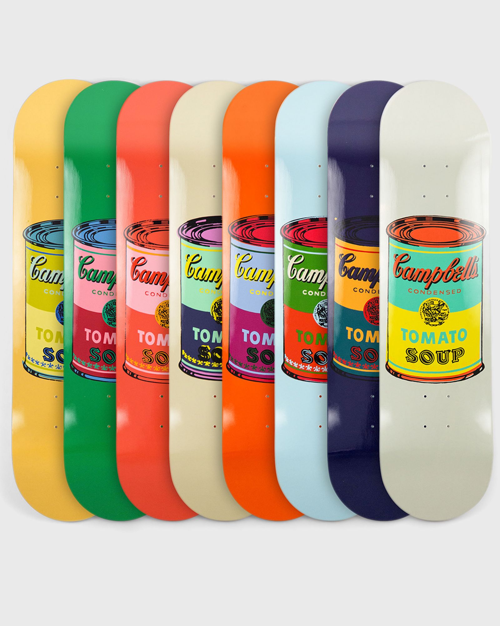 Andy Warhol Color Campbell's Soup Box Set Deck