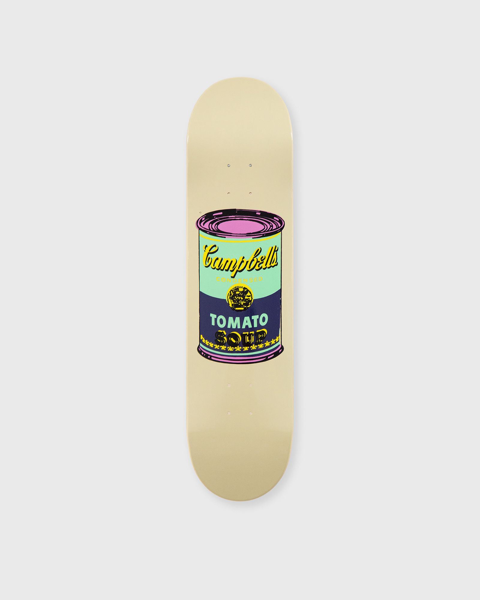 Andy Warhol Color Campbell's Soup Eggplant DECK