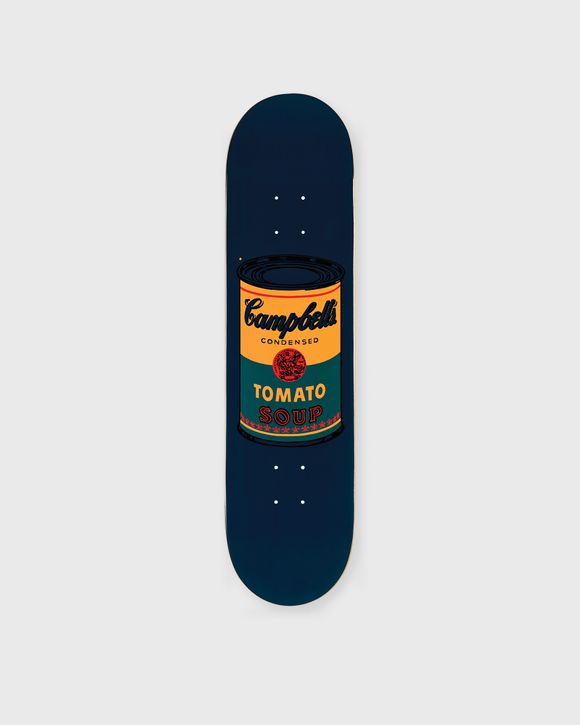 The Skateroom Andy Warhol COLORED CAMPBELL’S SOUP - TEAL Deck
