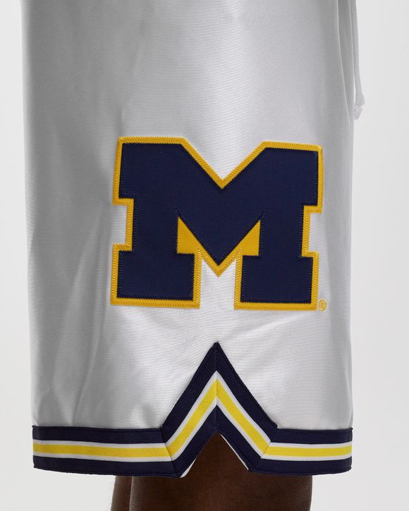 Michigan basketball deals shorts authentic