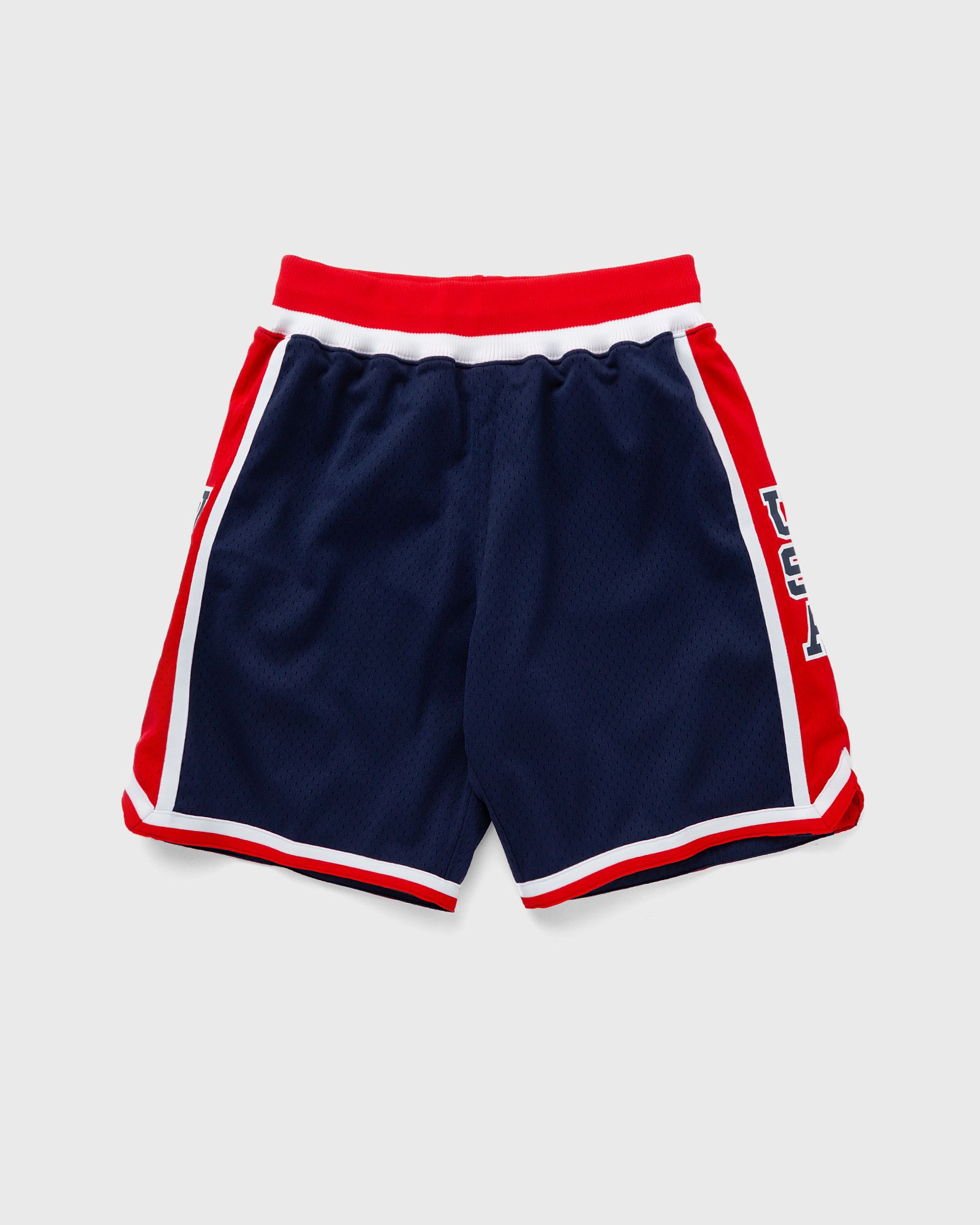 Mitchell & Ness - nba authentic shorts usa 1984 men sport & team shorts blue in größe:l