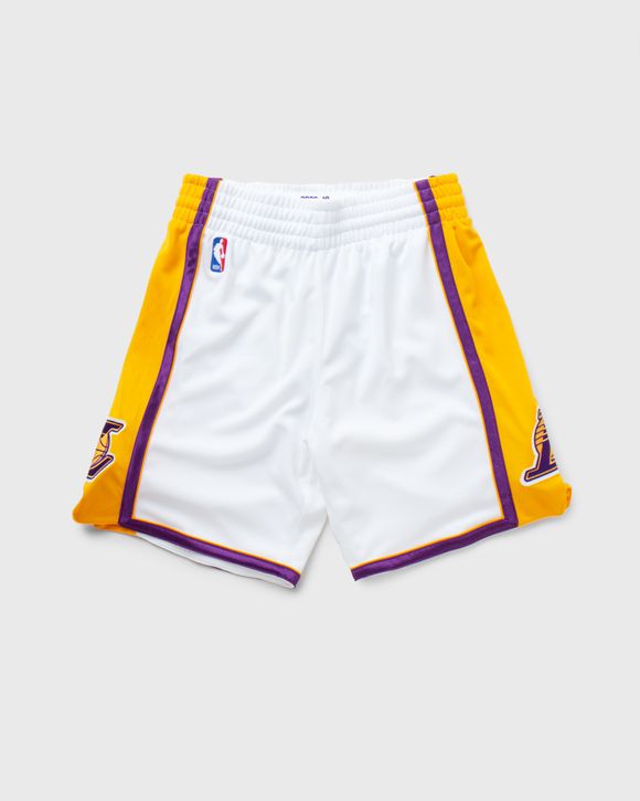 LOS ANGELES LAKERS AUTHENTIC SHORTS ASHRAC19105-LALWHIT09