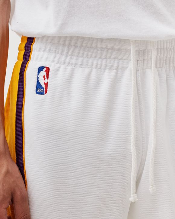 lakers shorts white