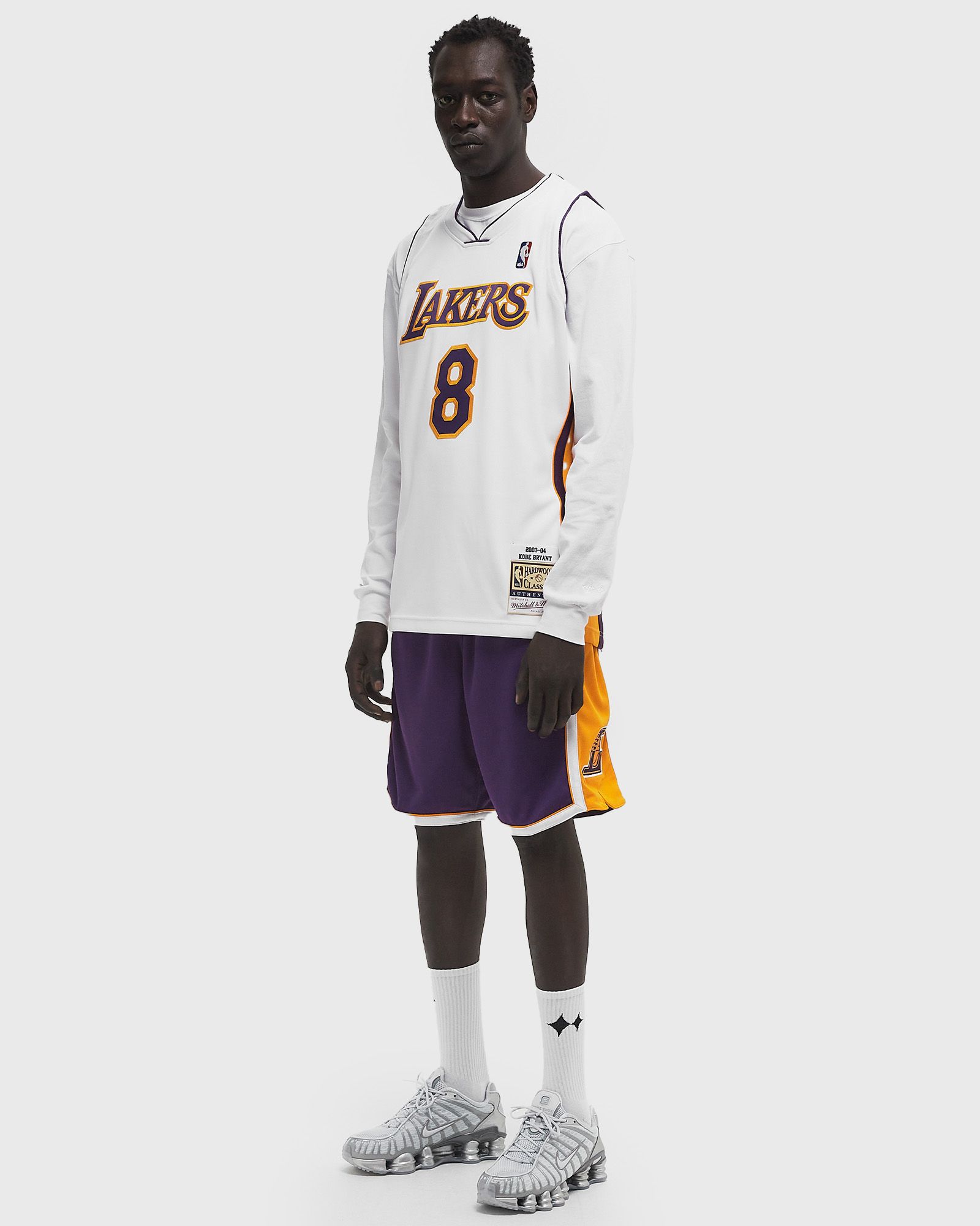 NBA Authentic Shorts Los Angeles Lakers Road 2008-09