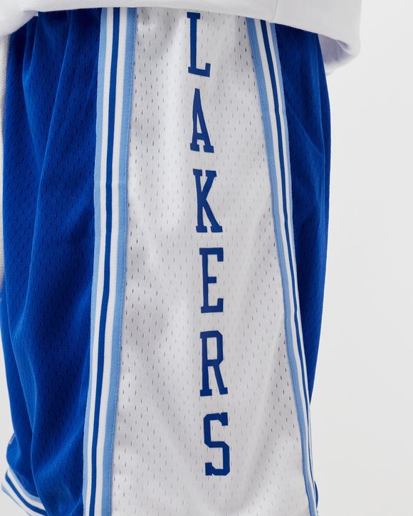 Los angeles lakers basketball shorts blue