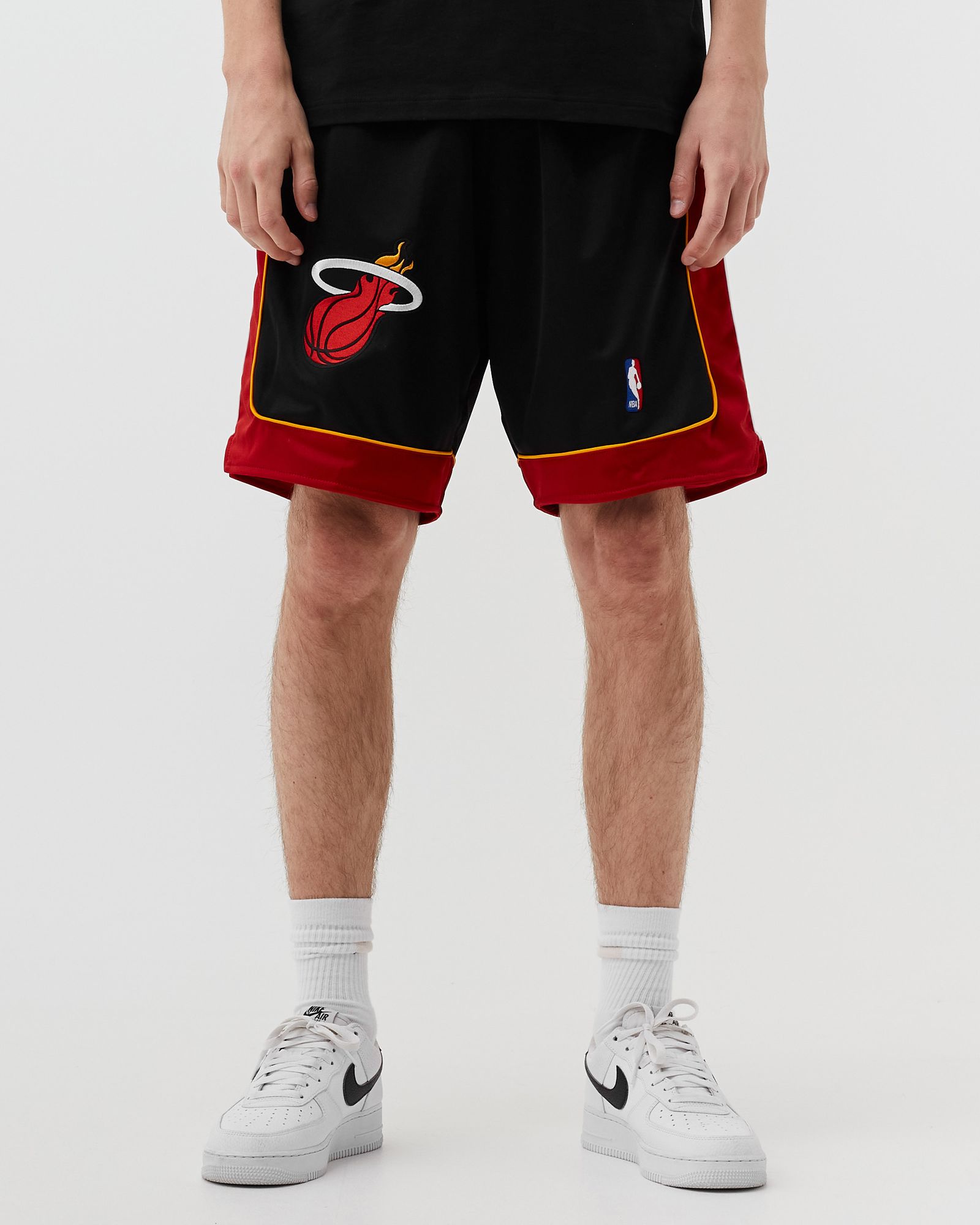 NBA AUTHENTIC SHORTS MIAMI HEAT ROAD 2005-06