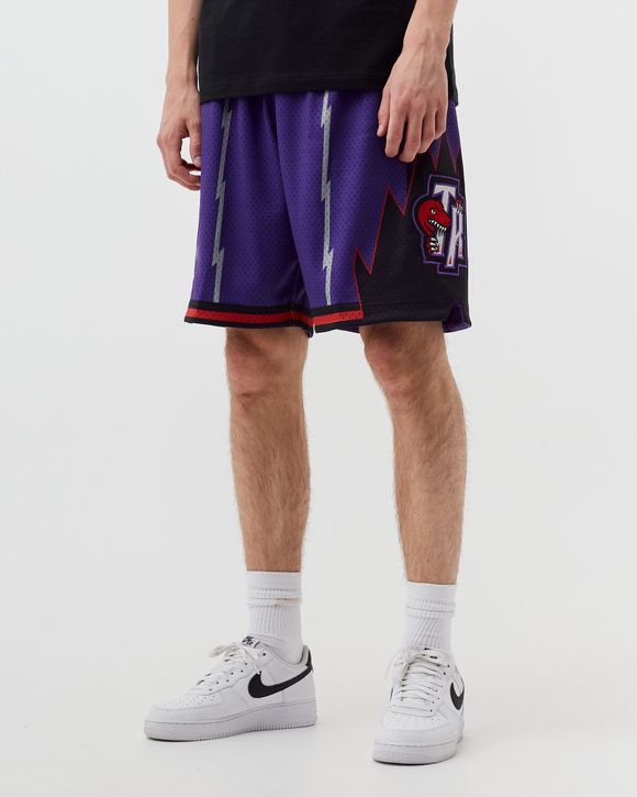 Mitchell & Ness NBA Swingman Toronto Raptors Road 98-99 Purple Men's Shorts - XL