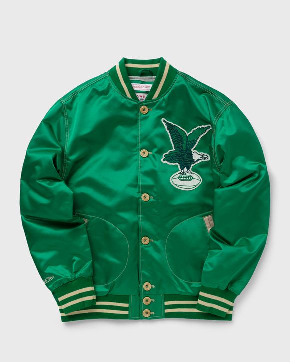 Mitchell and ness eagles varsity jacket hotsell