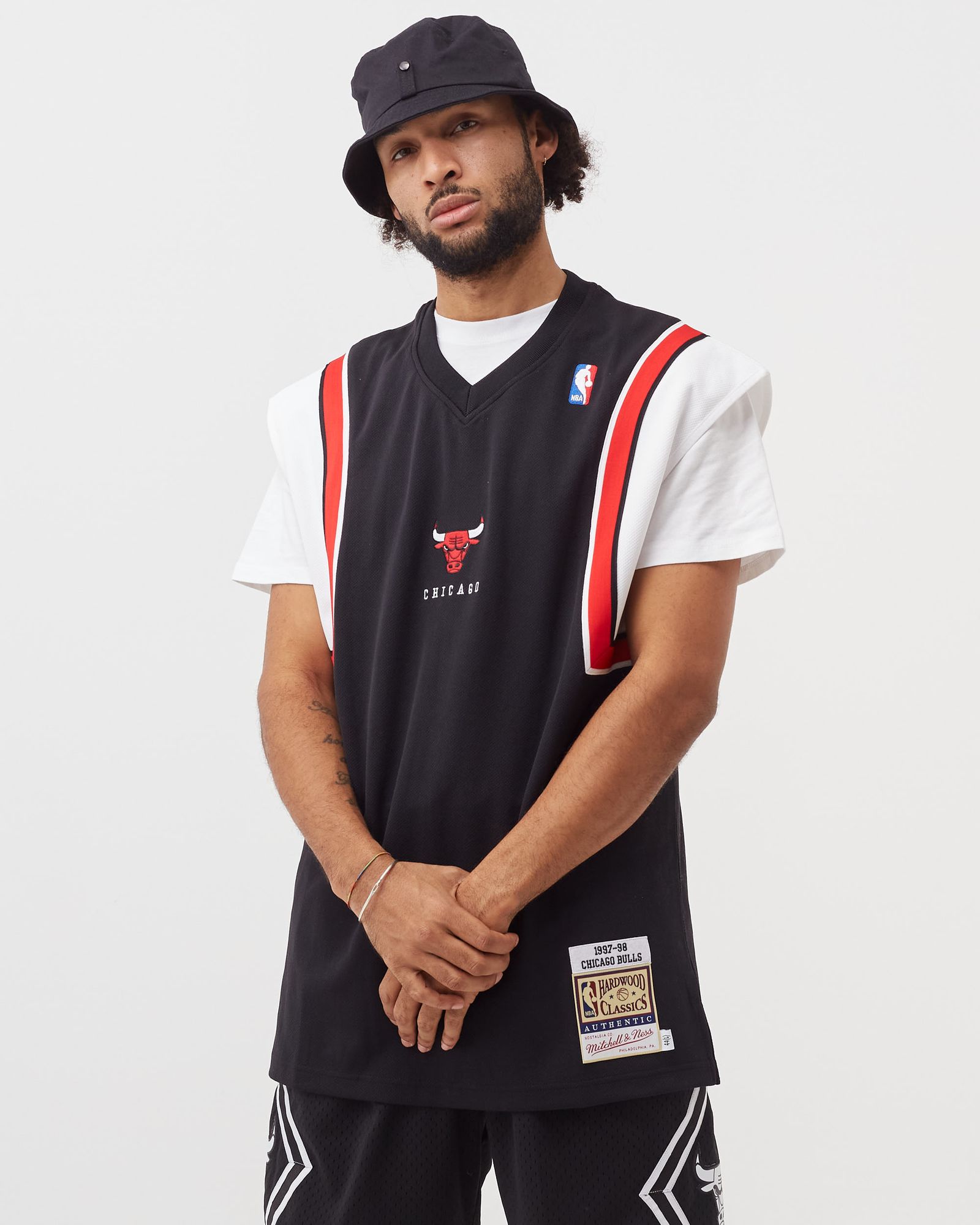 NBA Authentic Shooting Shirt Chicago Bulls 1997