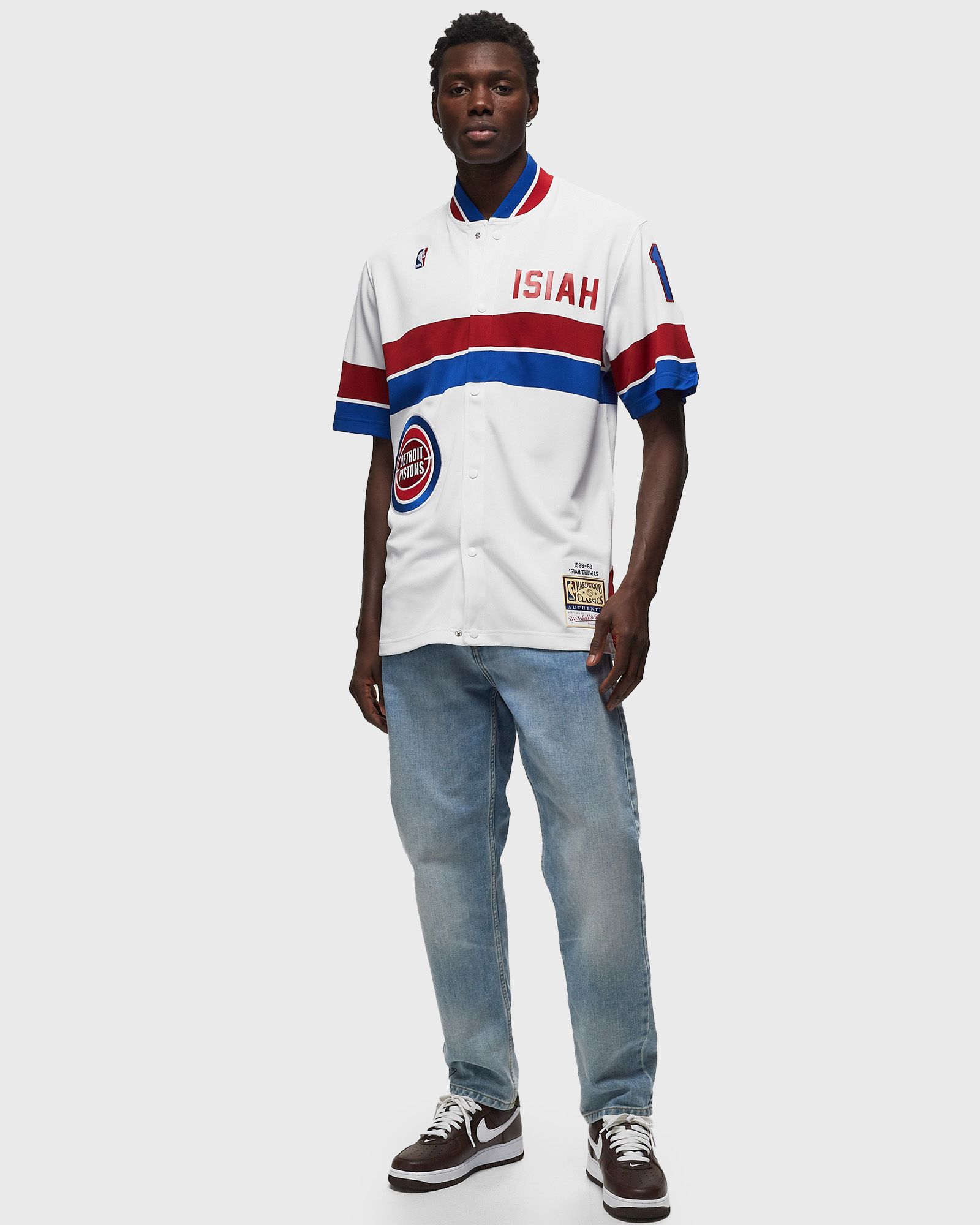 NBA SHOOTING SHIRT DETROIT PISTONS 1988 ISIAH THOMAS #11