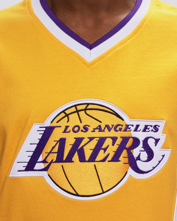 Men's Los Angeles Lakers Kobe Bryant Mitchell & Ness Purple French Terry  Shooting Shirt