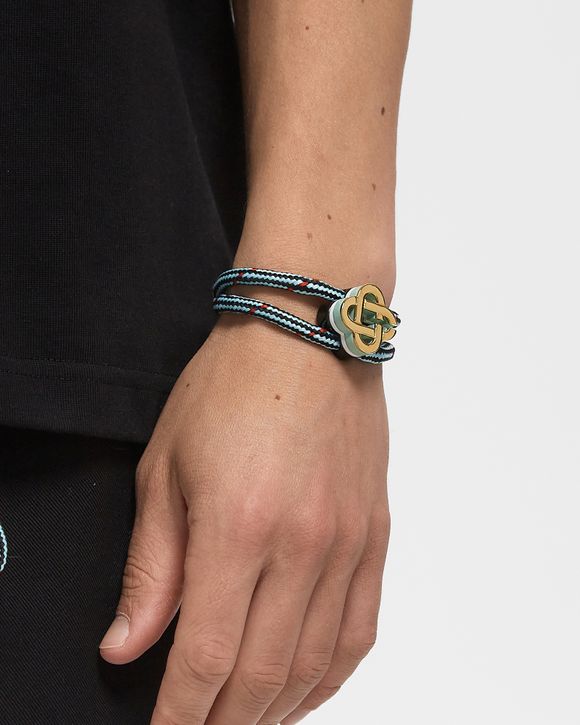 Casablanca APF25JW25401GOLD 関税送料込 Casablanca HIKING CORD BRACELET Gold | BSTN Store