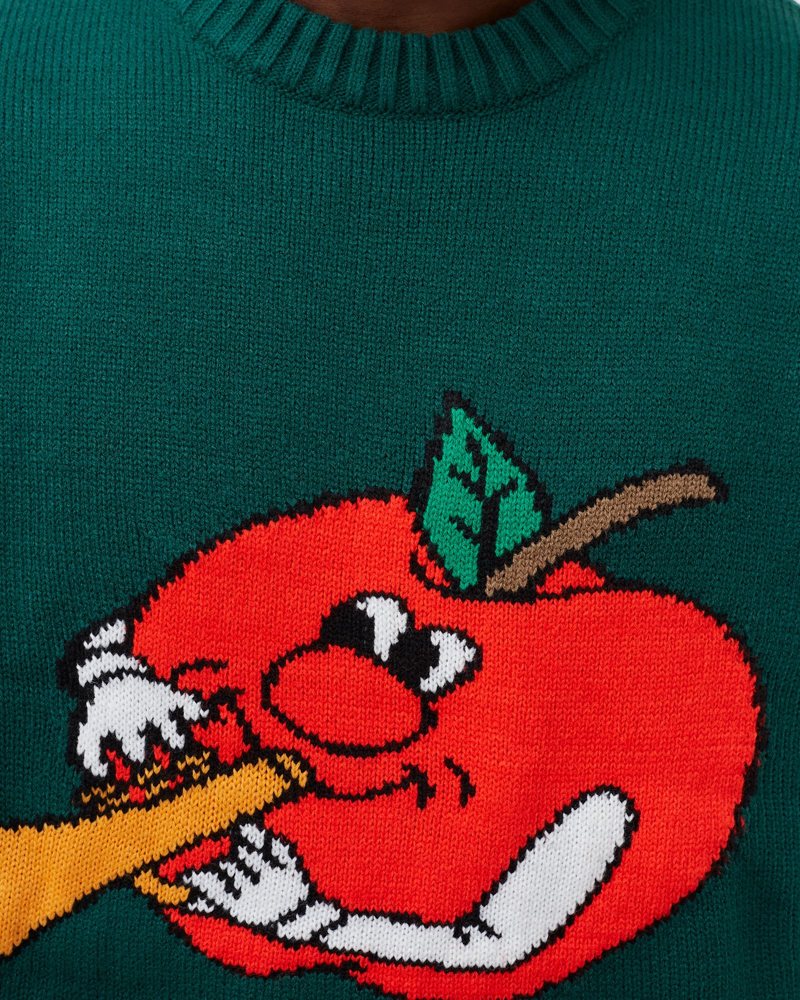 APPLE KNIT SWEATER