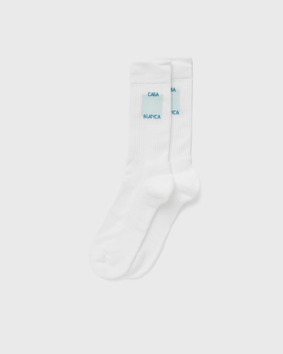 Calcetines Hombre, Brixton X Coors Signature White Crew Socks Blanco