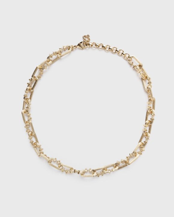 SMALL C LINK COLUMN NECKLACE