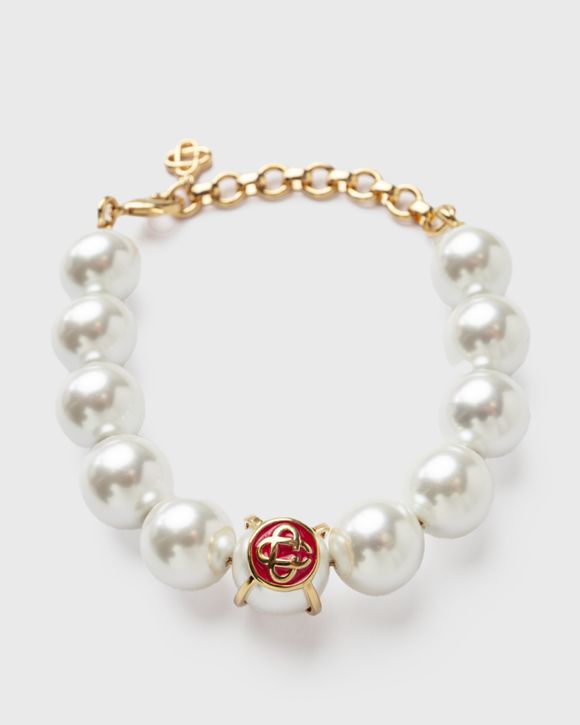 Geniune pearl sold bracelet 257