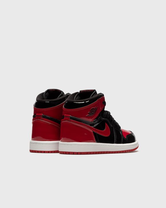 Jordan Jordan 1 Retro High OG PS Patent Bred Black BLACK VARSITY RED WHITE