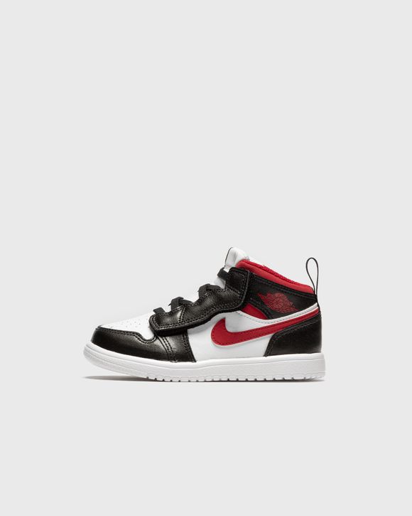 Air Jordan 1 Mid white-gym red-black - AR6352-122 - NIÑOS