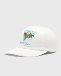 AFRO CUBISM TENNIS CLUB EMBROIDERED PATCH CAP