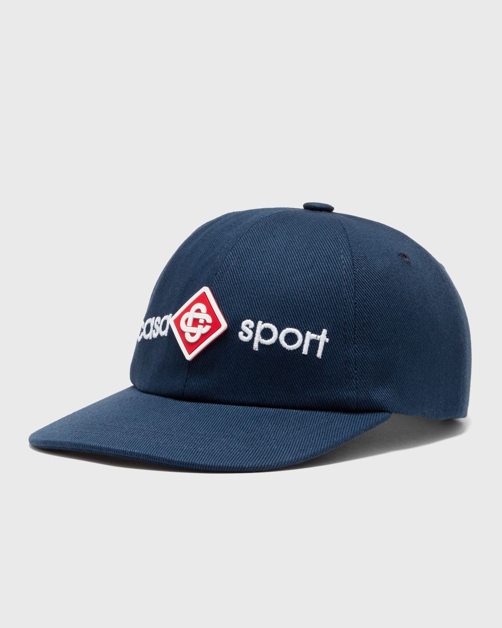 Casablanca - casa sport icon embroidered cap men caps blue in größe:one size