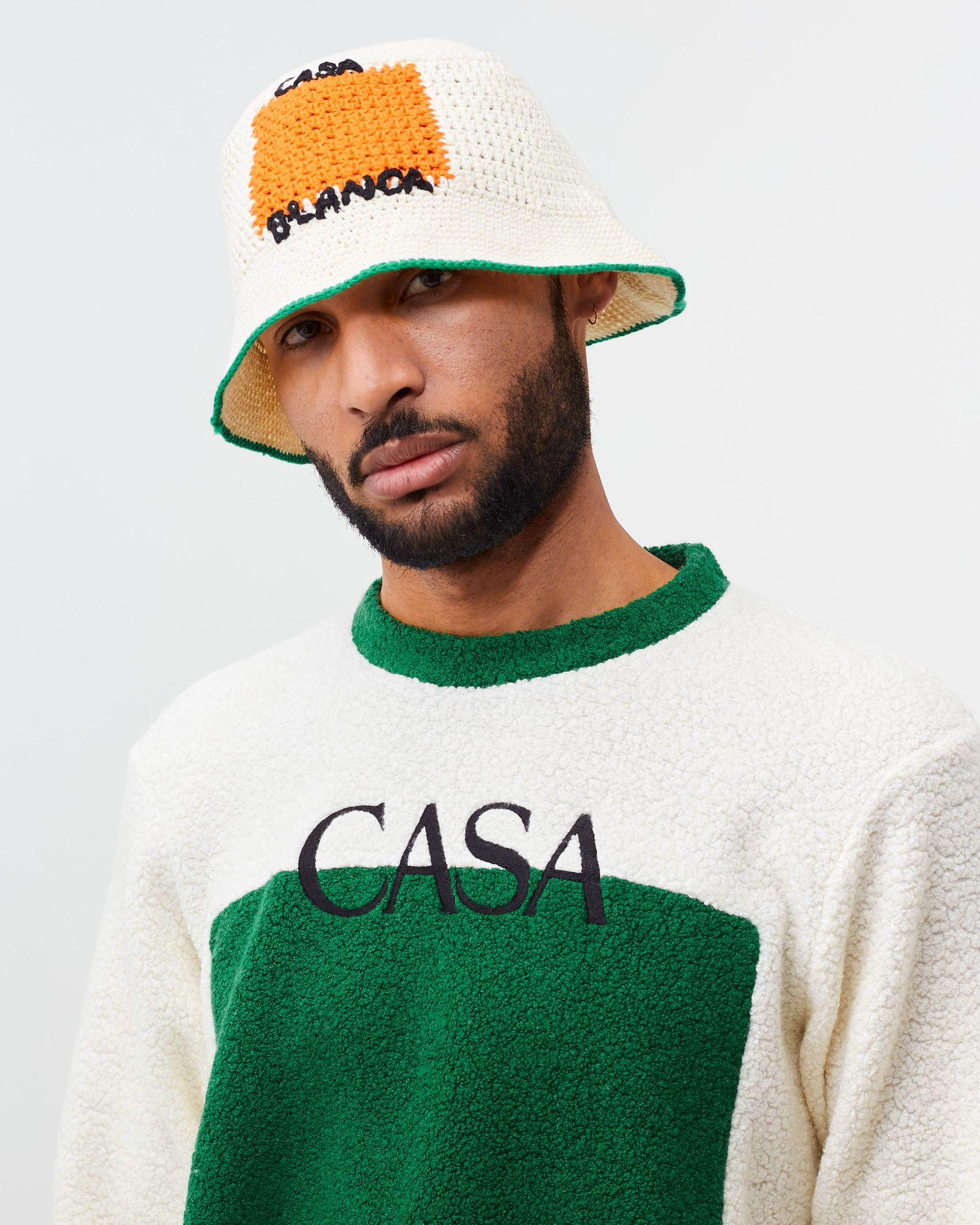 CROCHET HAT COLOUR BLOCK