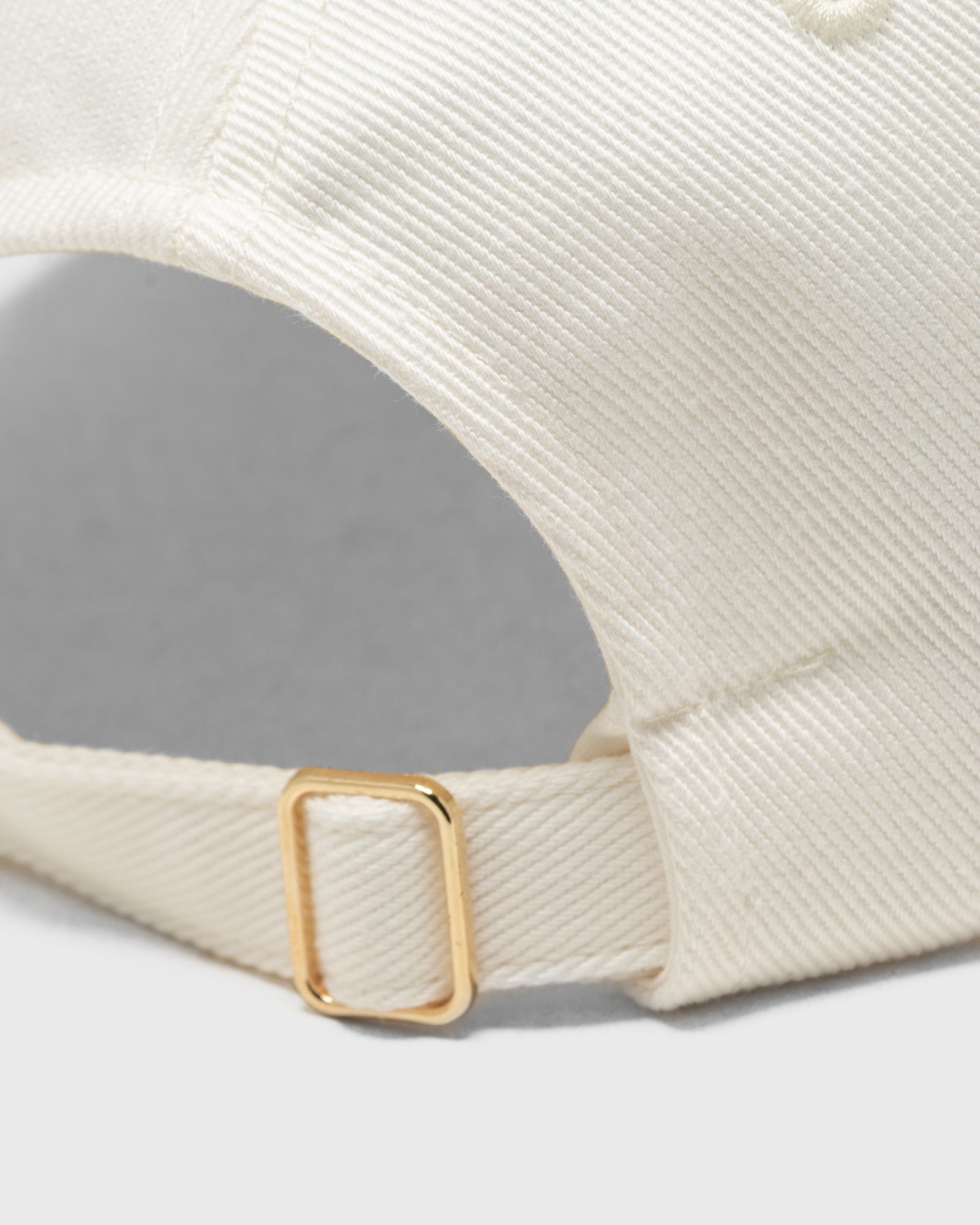 STACKED LOGO EMBROIDERED CAP