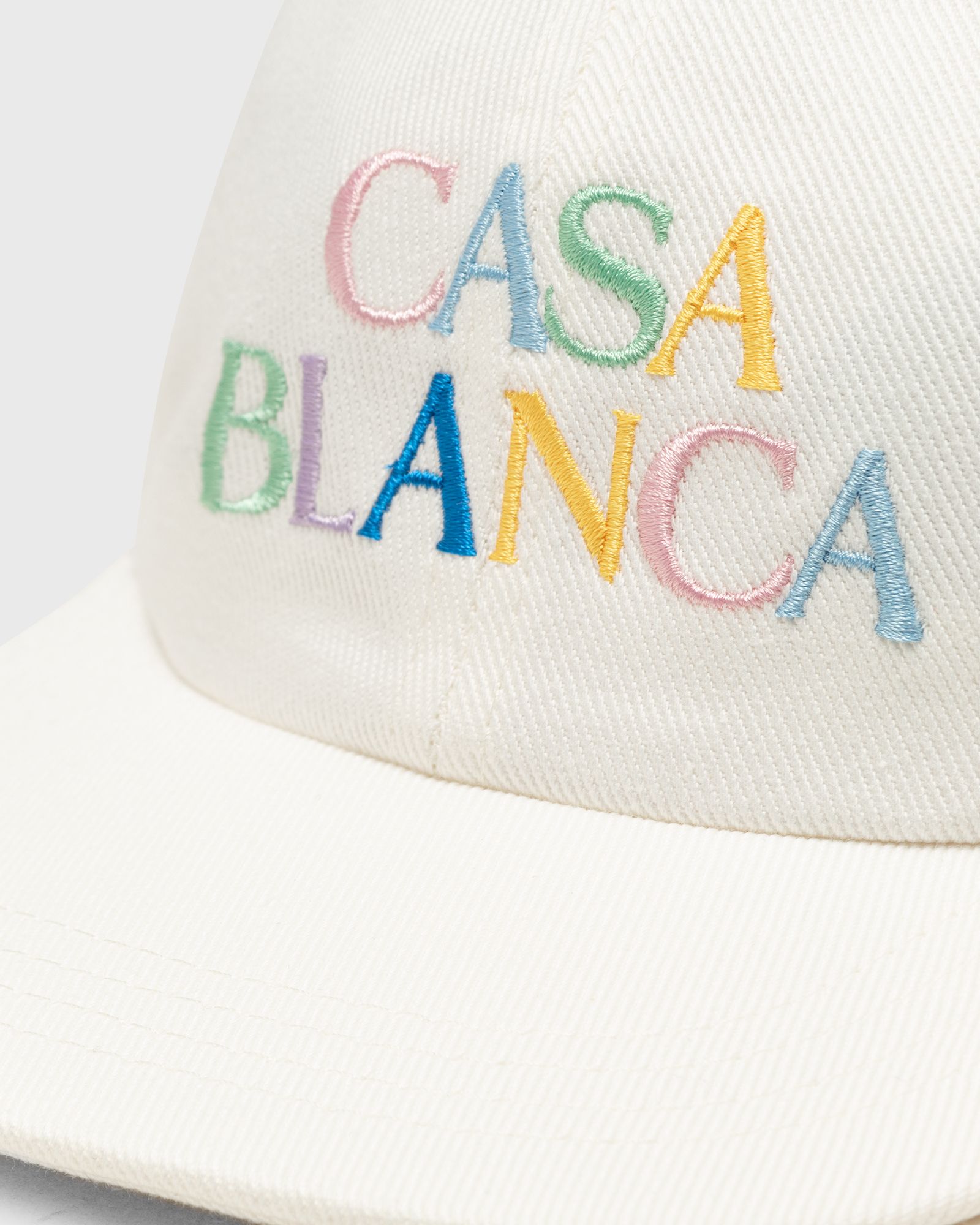 STACKED LOGO EMBROIDERED CAP