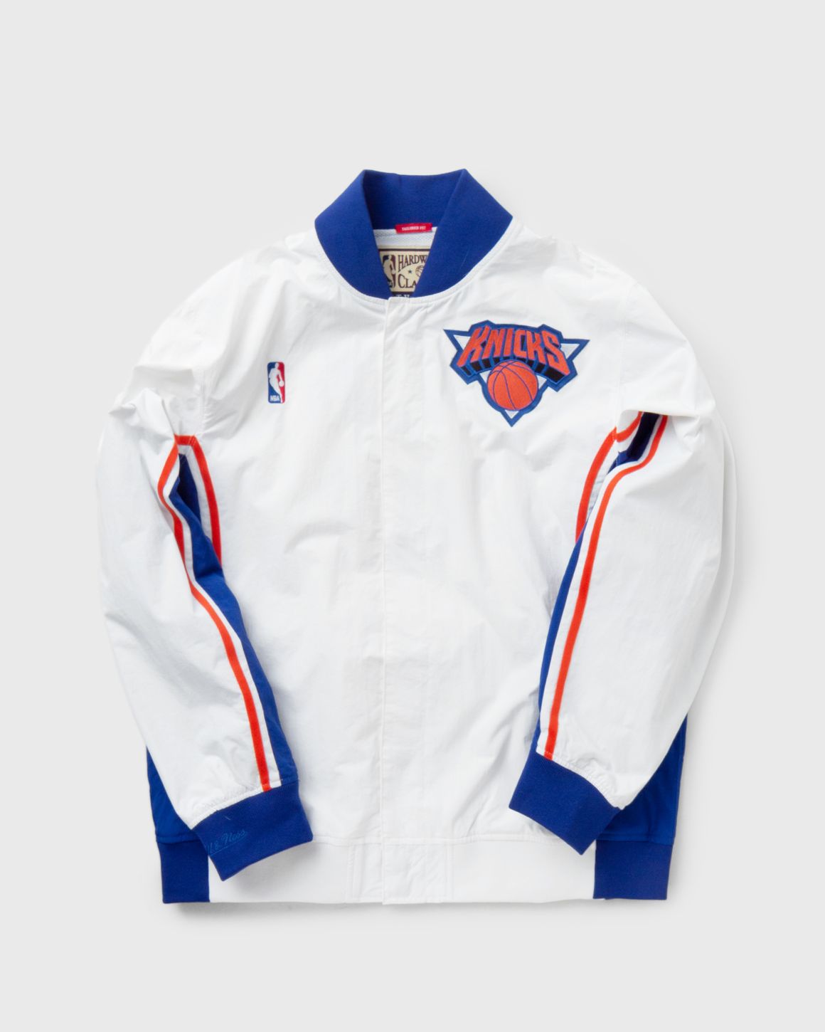 Mitchell Ness NBA Authentic Warm Up Jacket New York Knicks 1993 94 White BSTN Store