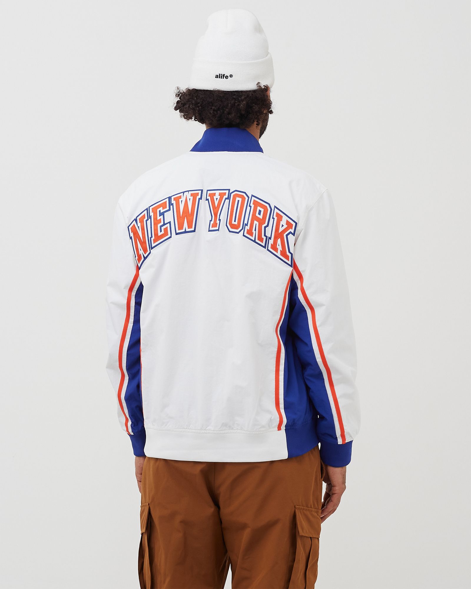 Mitchell & Ness NBA Authentic Warm Up Jacket New York Knicks