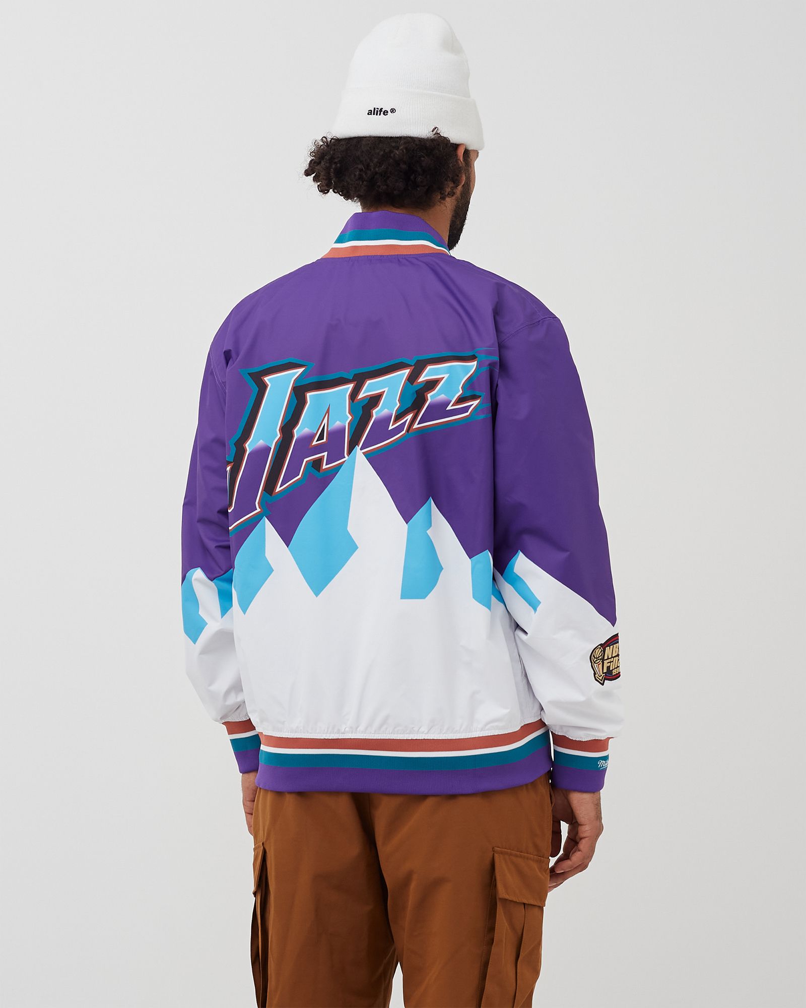 NBA Authentic Warm Up Jacket Utah Jazz 1997-98