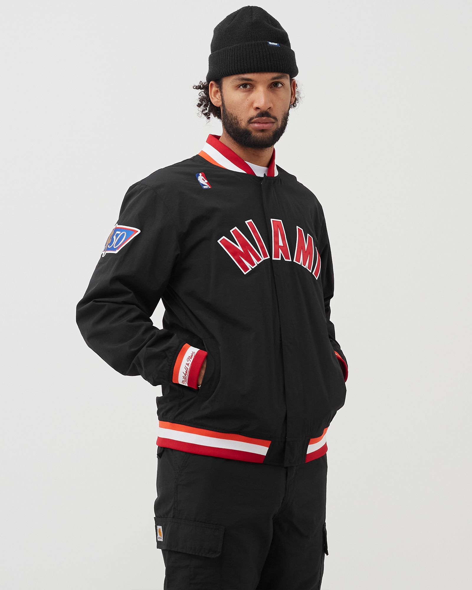 NBA Authentic Warm Up Jacket Miami Heat 1996-97