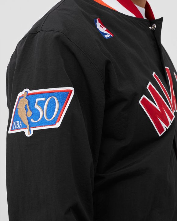 Miami Heat Mitchell & Ness ウォームアップウェア M Mitchell & Ness NBA Authentic Warm Up Jacket Miami Heat 1996