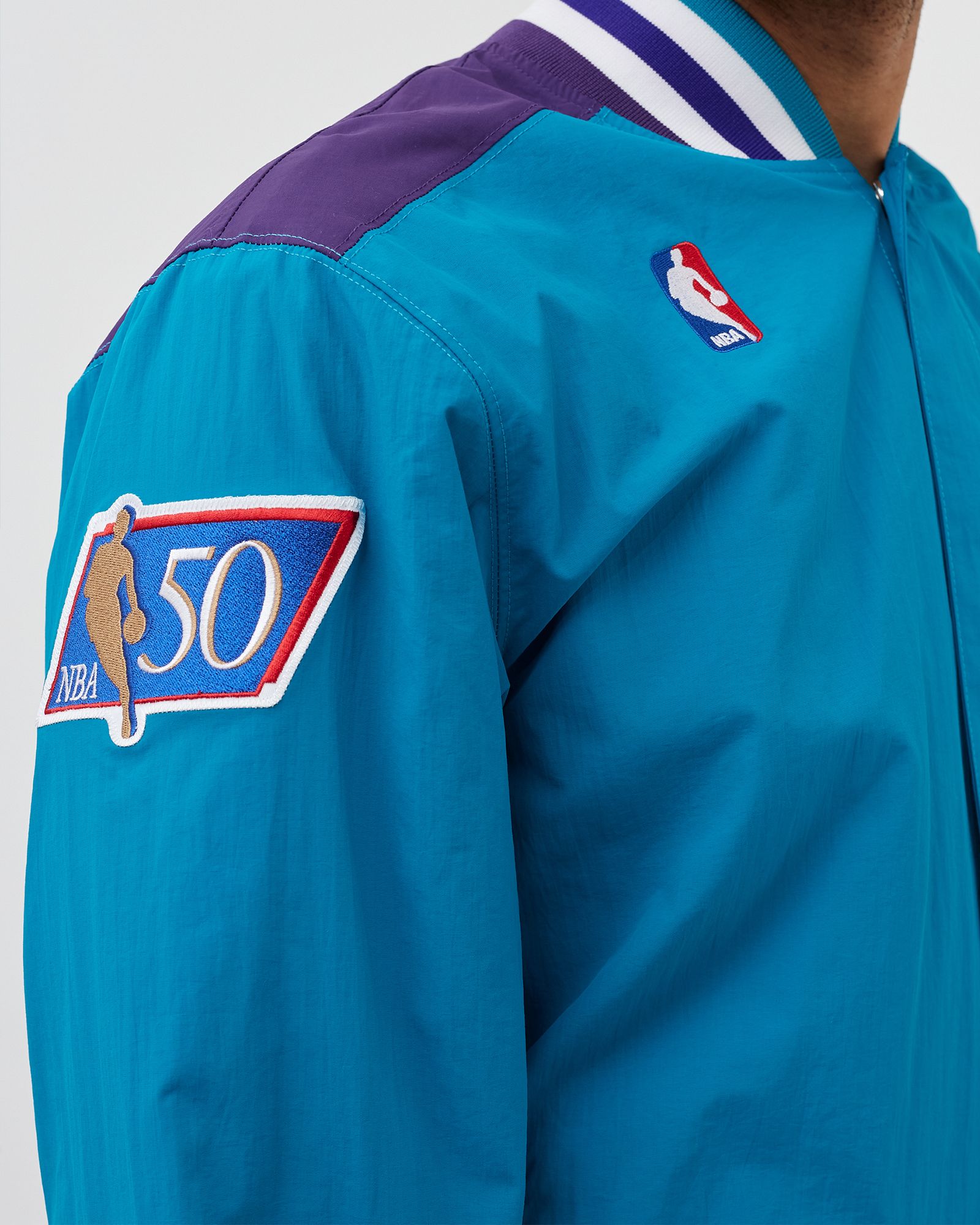 NBA Authentic Warm Up Jacket Charlotte Hornets 1996-97