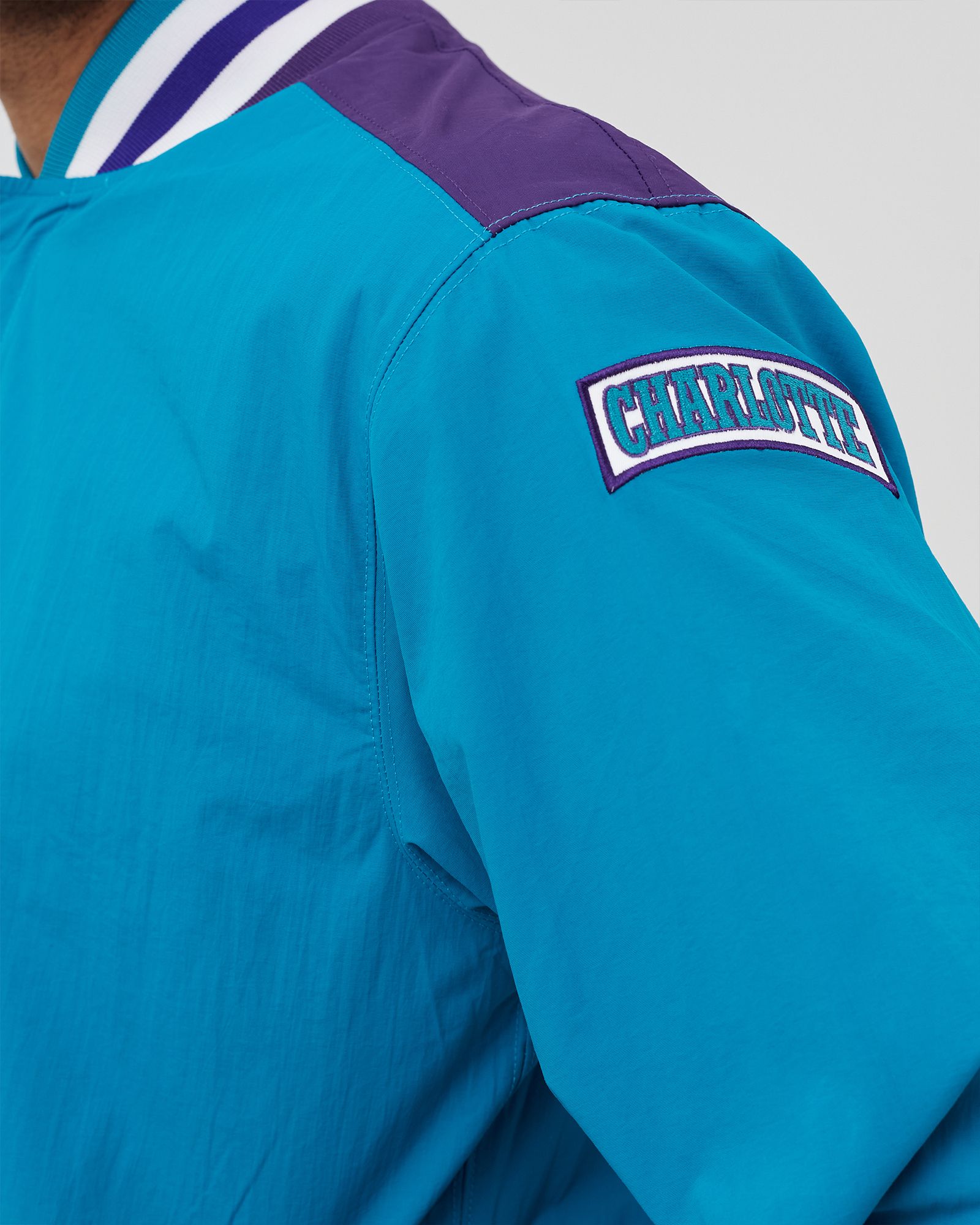 NBA Authentic Warm Up Jacket Charlotte Hornets 1996-97