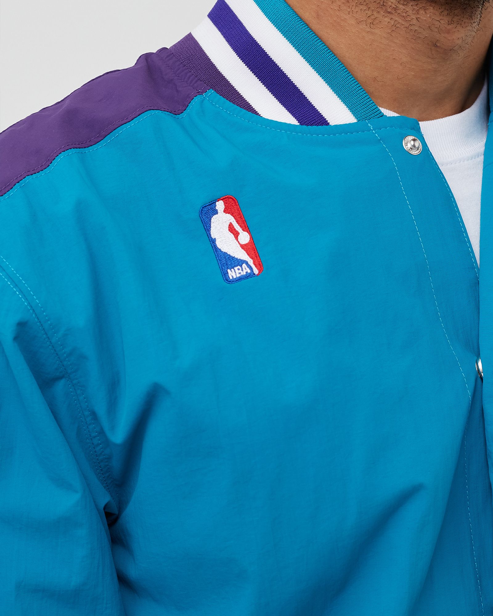 NBA Authentic Warm Up Jacket Charlotte Hornets 1996-97