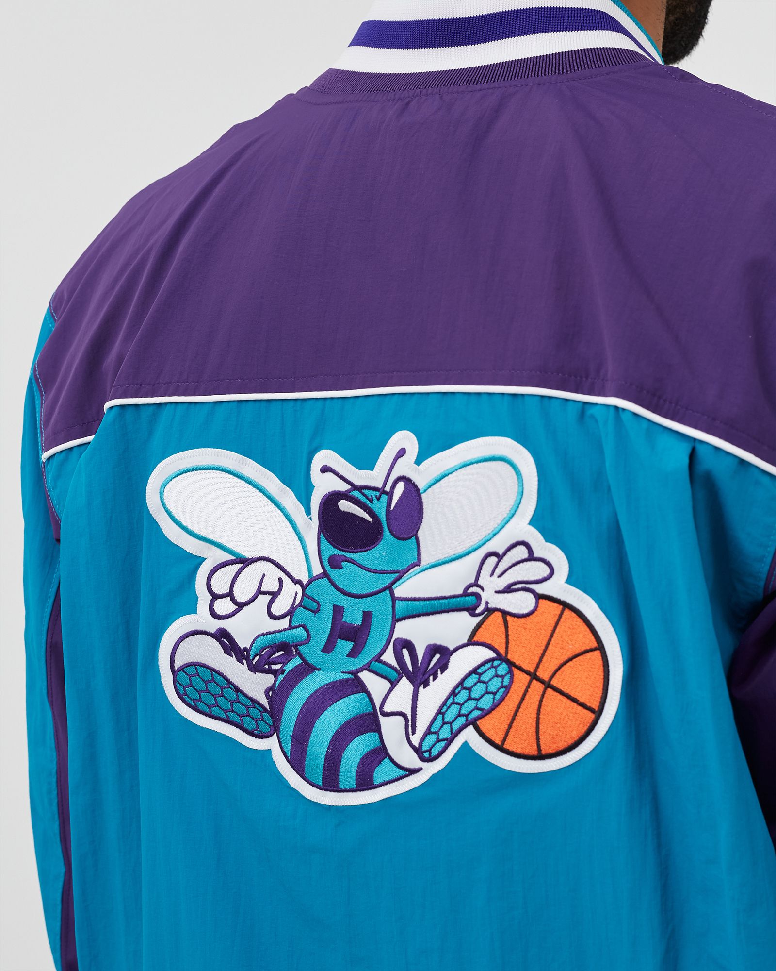 NBA Authentic Warm Up Jacket Charlotte Hornets 1996-97