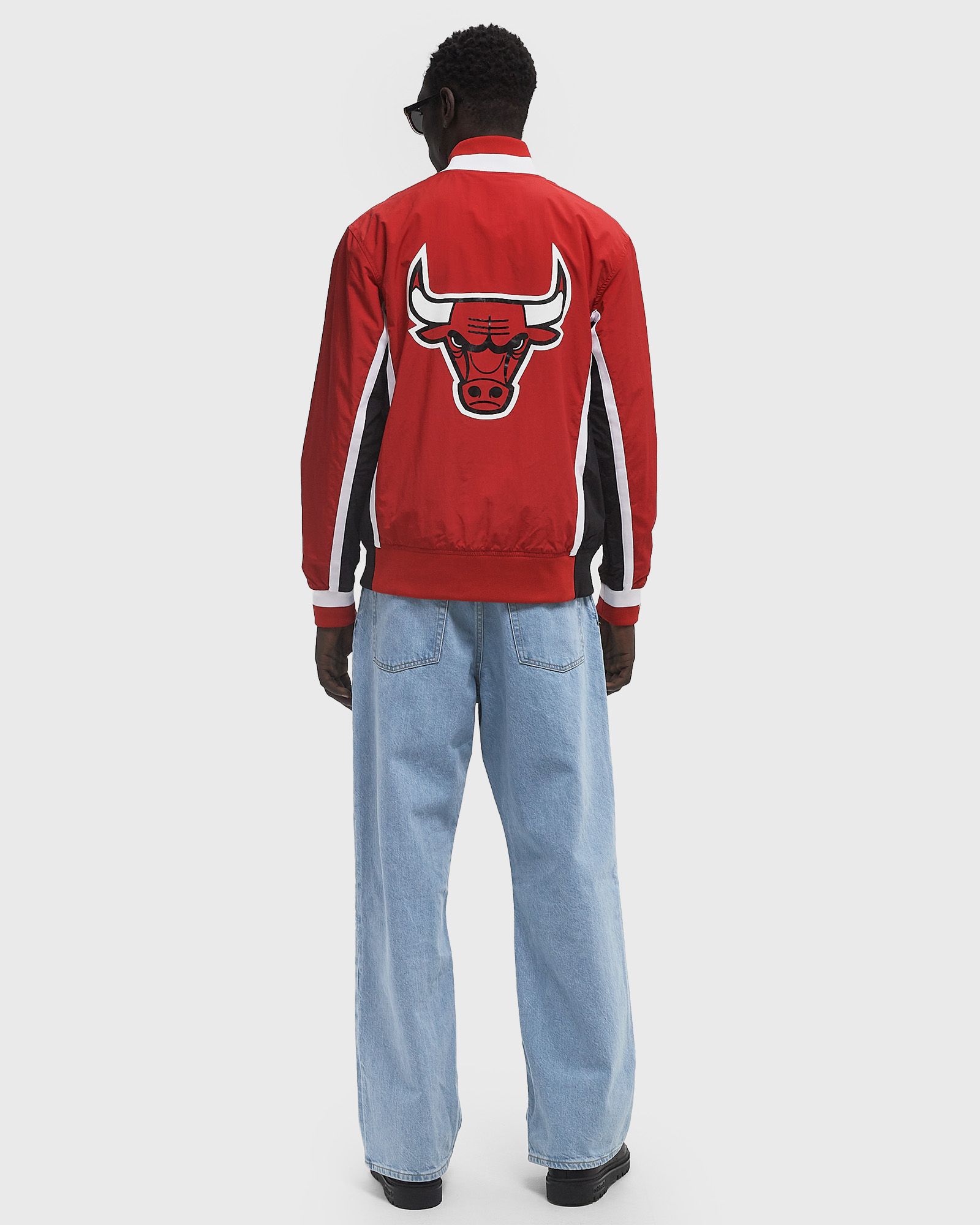 NBA Authentic Warm Up Jacket メンズジャケット Mens Mitchell & Ness NBA AUTHENTIC WARM UP JACKET - ATLANTA