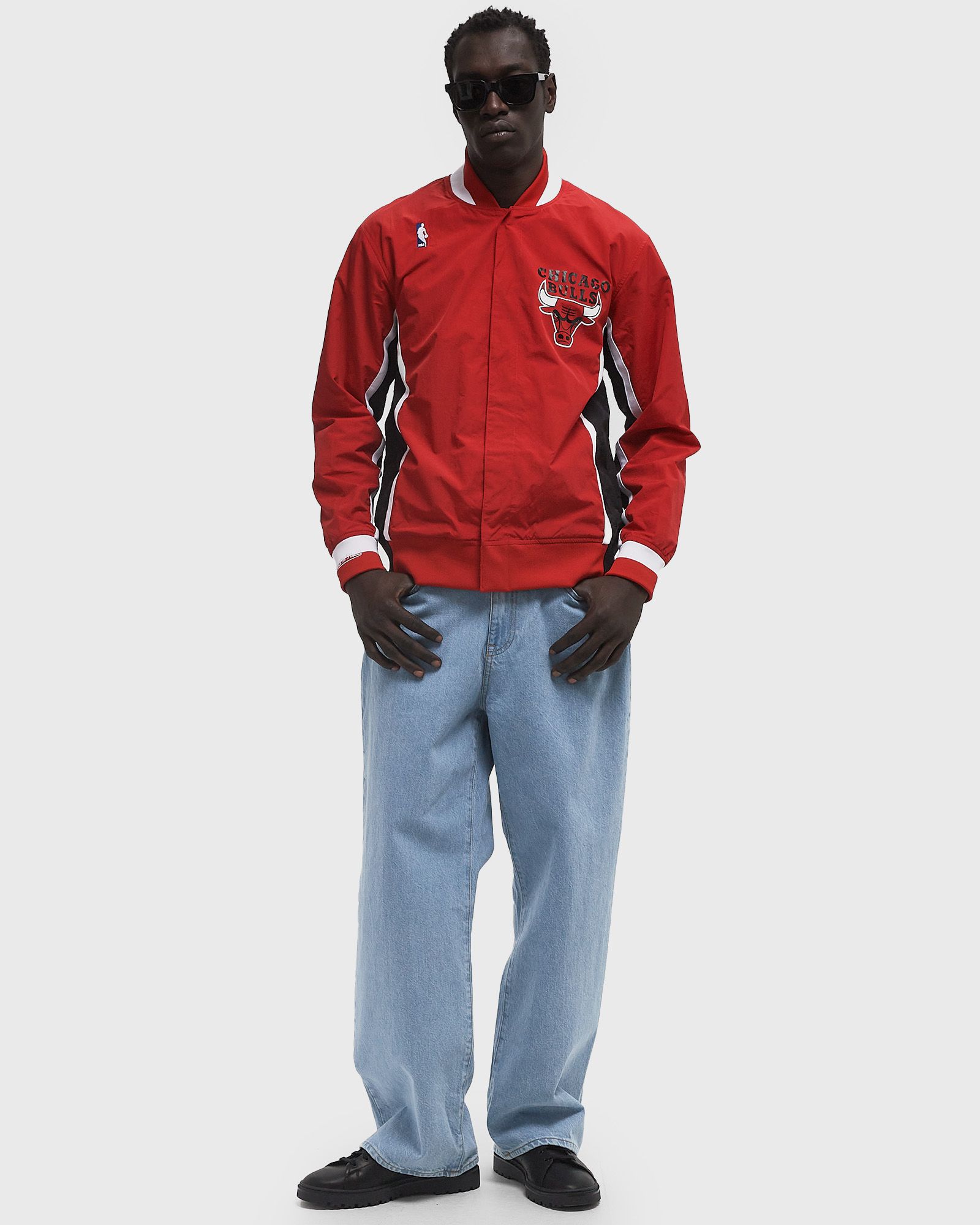 NBA Authentic Warm Up Jacket メンズジャケット Mitchell & Ness NBA Authentic Warm Up Jacket Chicago Bulls