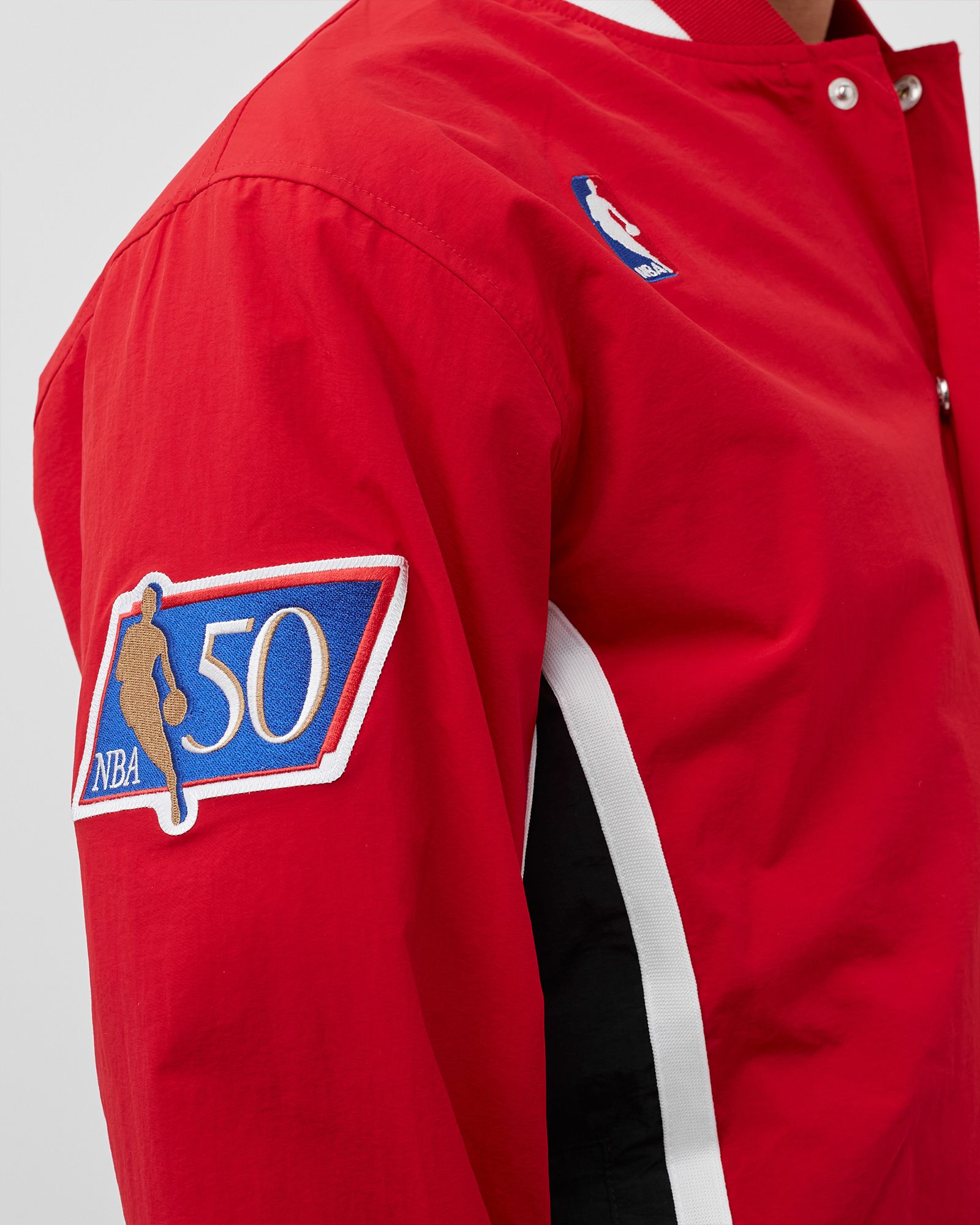 NBA Authentic Warm Up Jacket メンズジャケット Mens Mitchell & Ness NBA AUTHENTIC WARM UP JACKET - ATLANTA