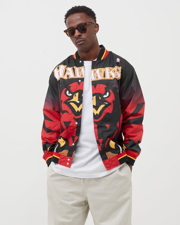 Men's Jacket Mitchell & Ness Atlanta Hawks Team Origins Jacket Black