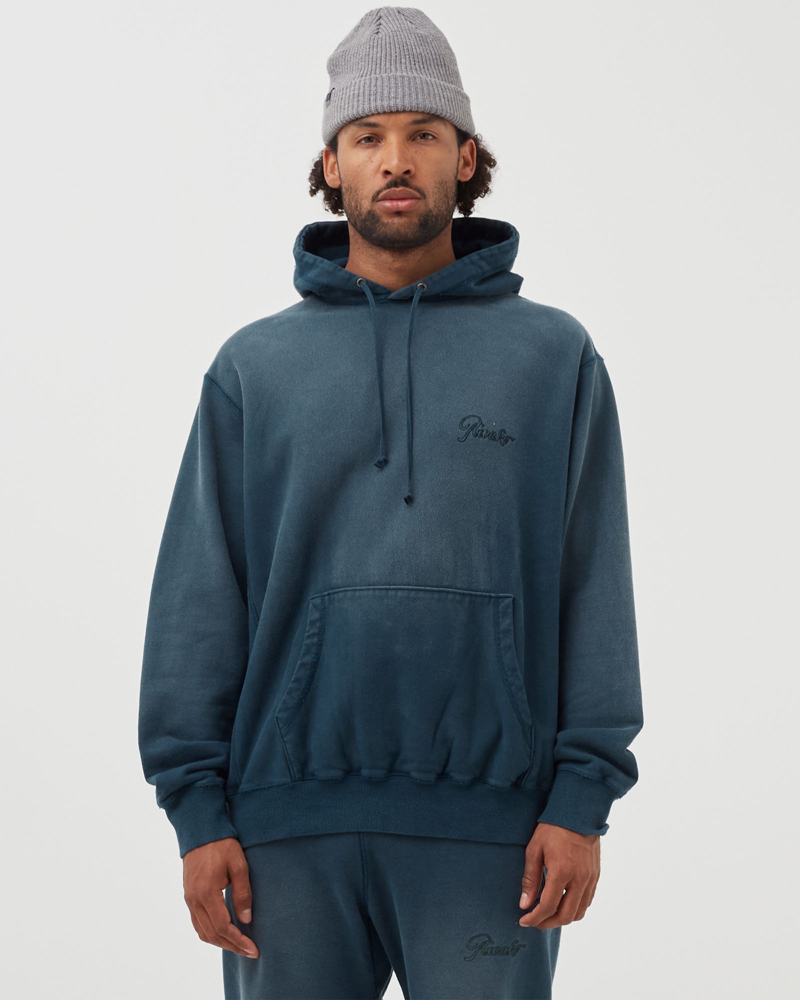 SUNBLEACHED LOGO HOODIE