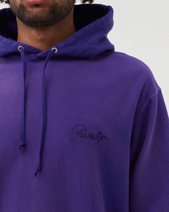 Awake SUNBLEACHED LOGO HOODIE Purple - PURPLE