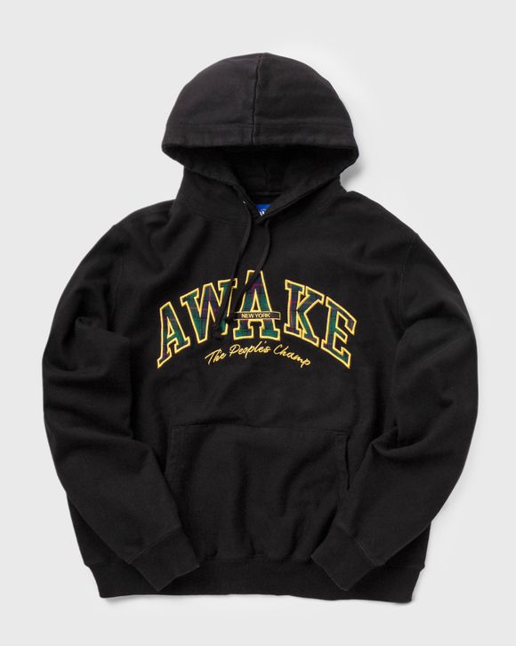 PEOPLE'S CHAMP PLAID LOGO HOODIE