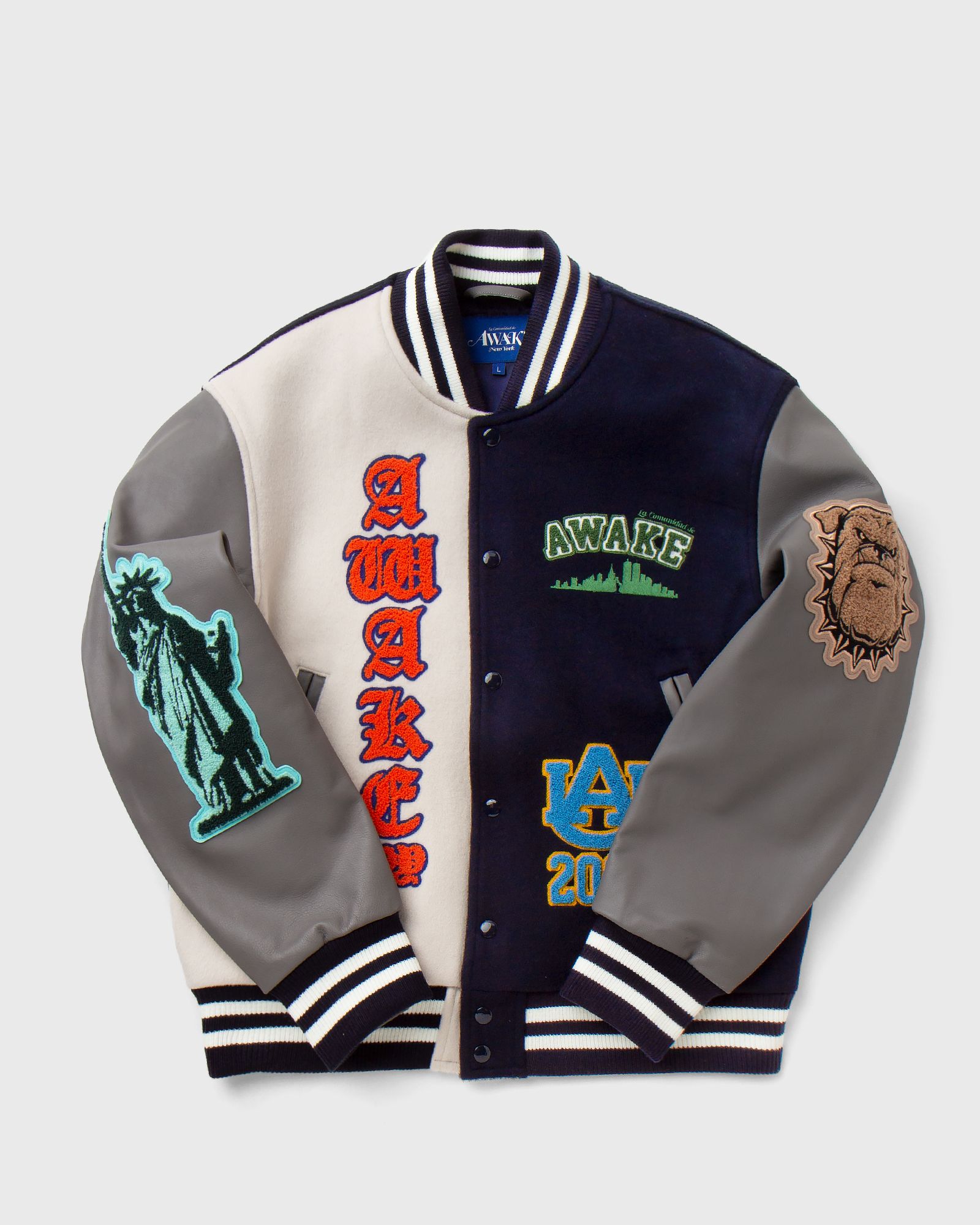 CHENILLE PATCHES VARSITY JACKET