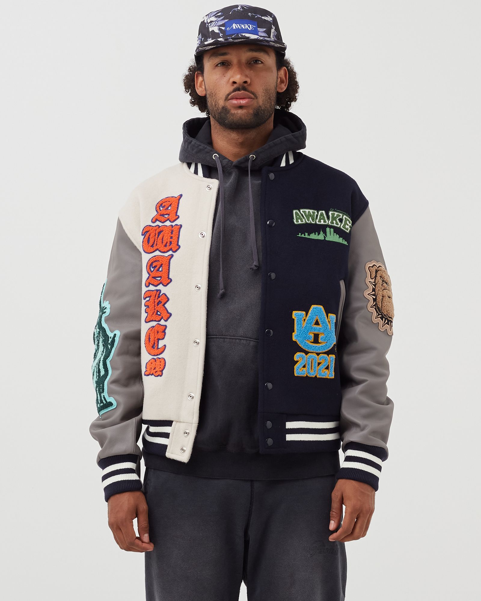 CHENILLE PATCHES VARSITY JACKET