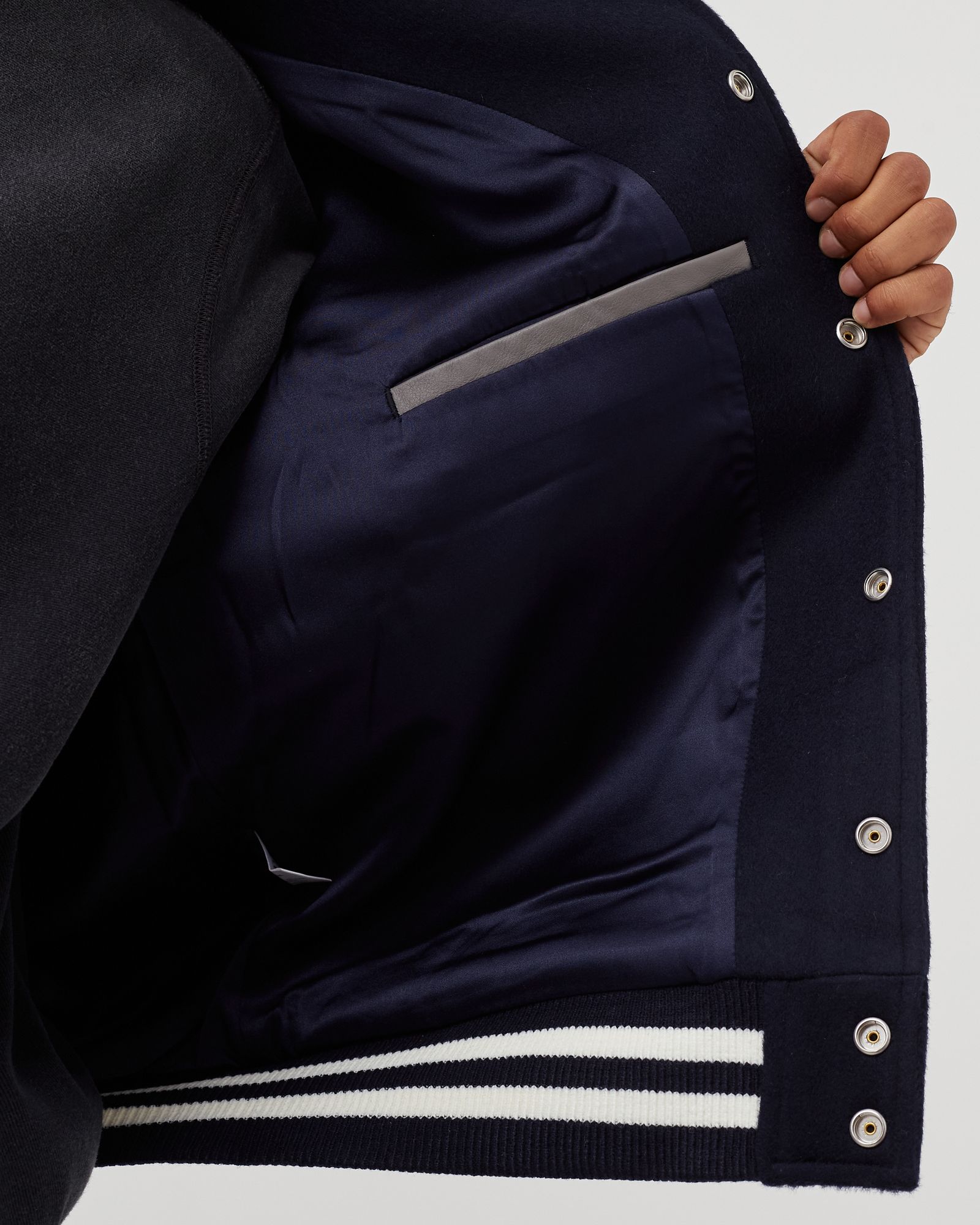 CHENILLE PATCHES VARSITY JACKET