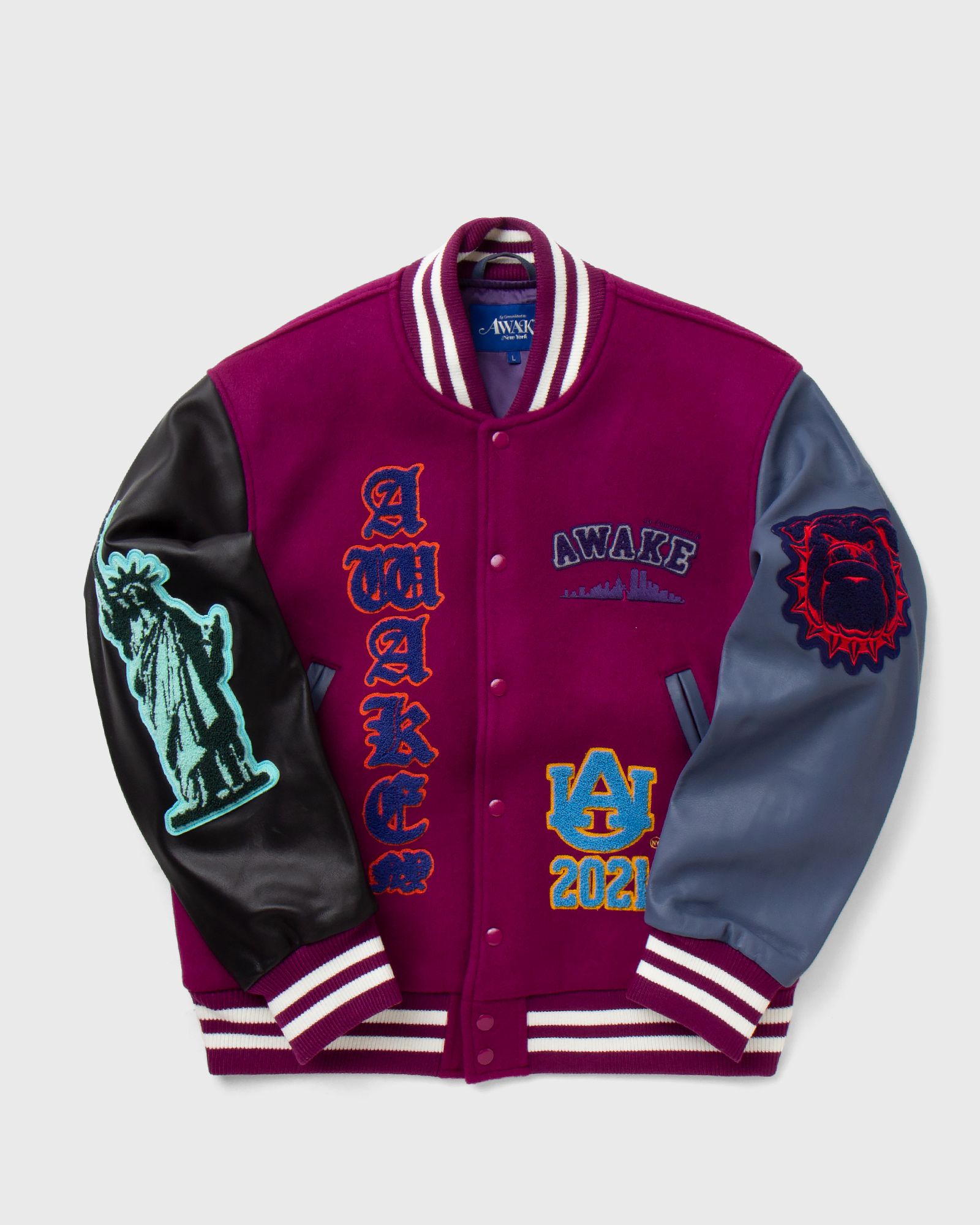 CHENILLE PATCHES VARSITY JACKET