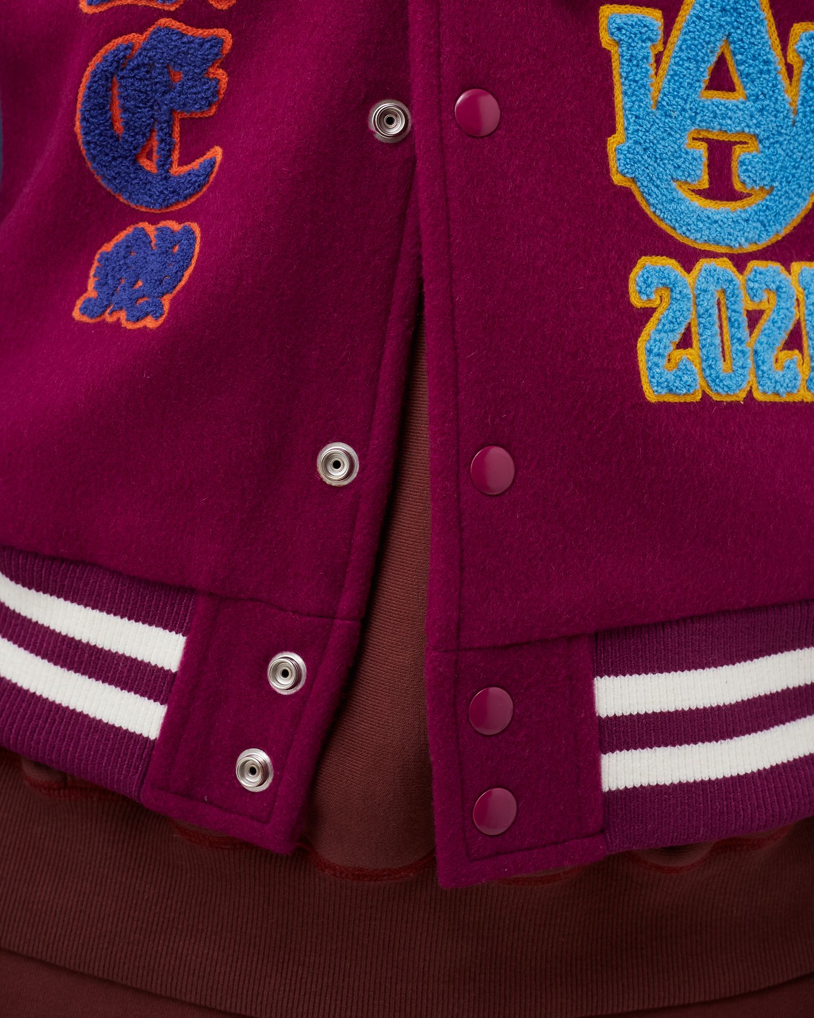 CHENILLE PATCHES VARSITY JACKET