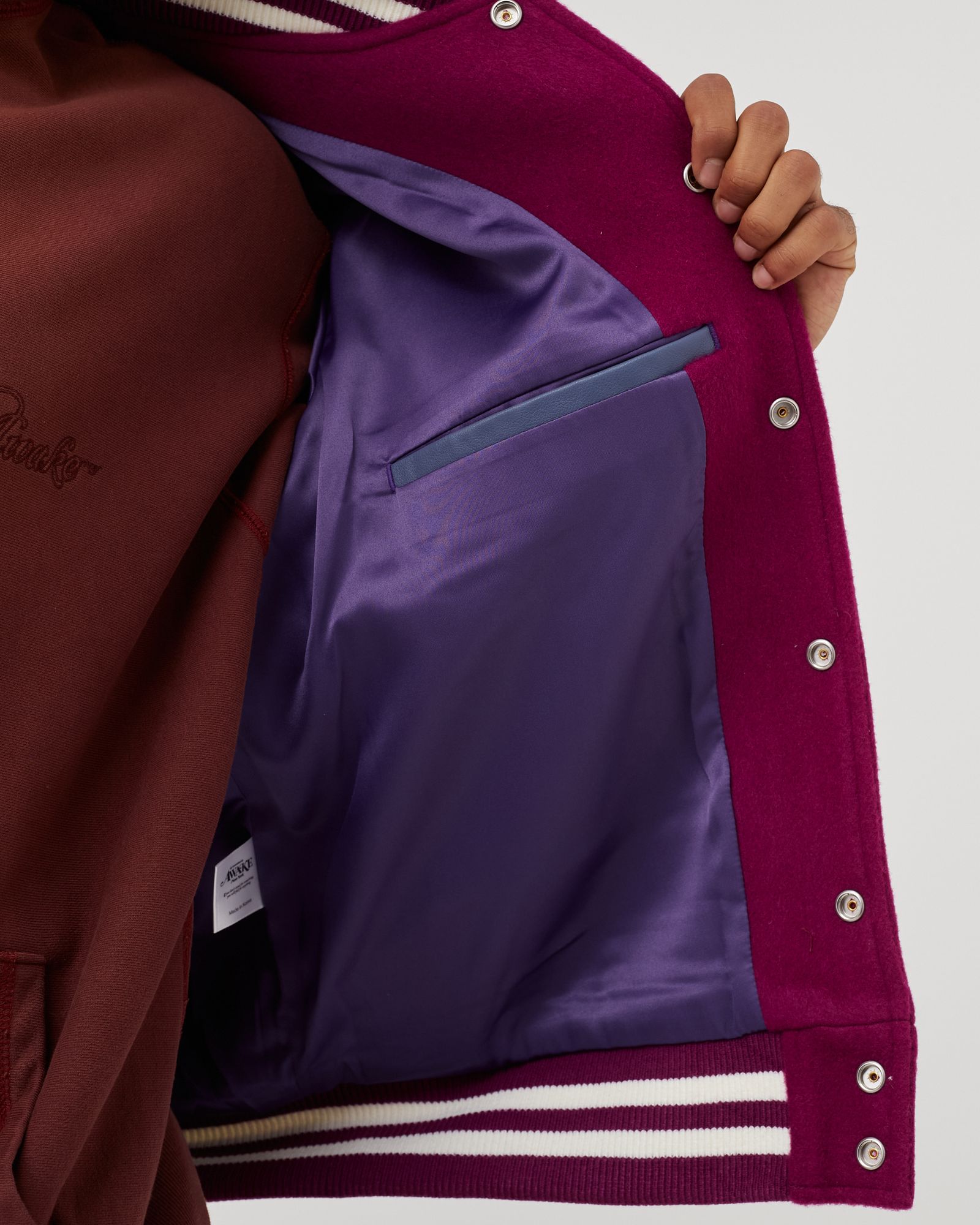 CHENILLE PATCHES VARSITY JACKET